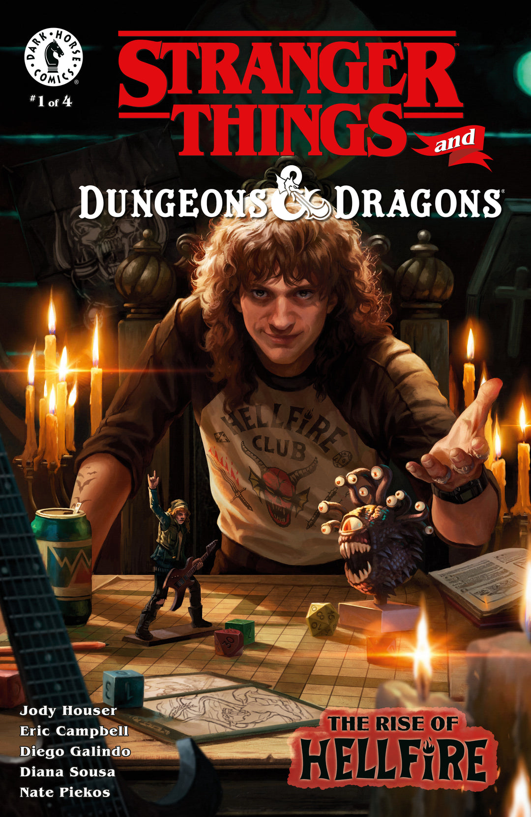 Stranger Things And Dungeons & Dragons The Rise Of Hellfire #1 (Cover A) (Magali Villanueve)