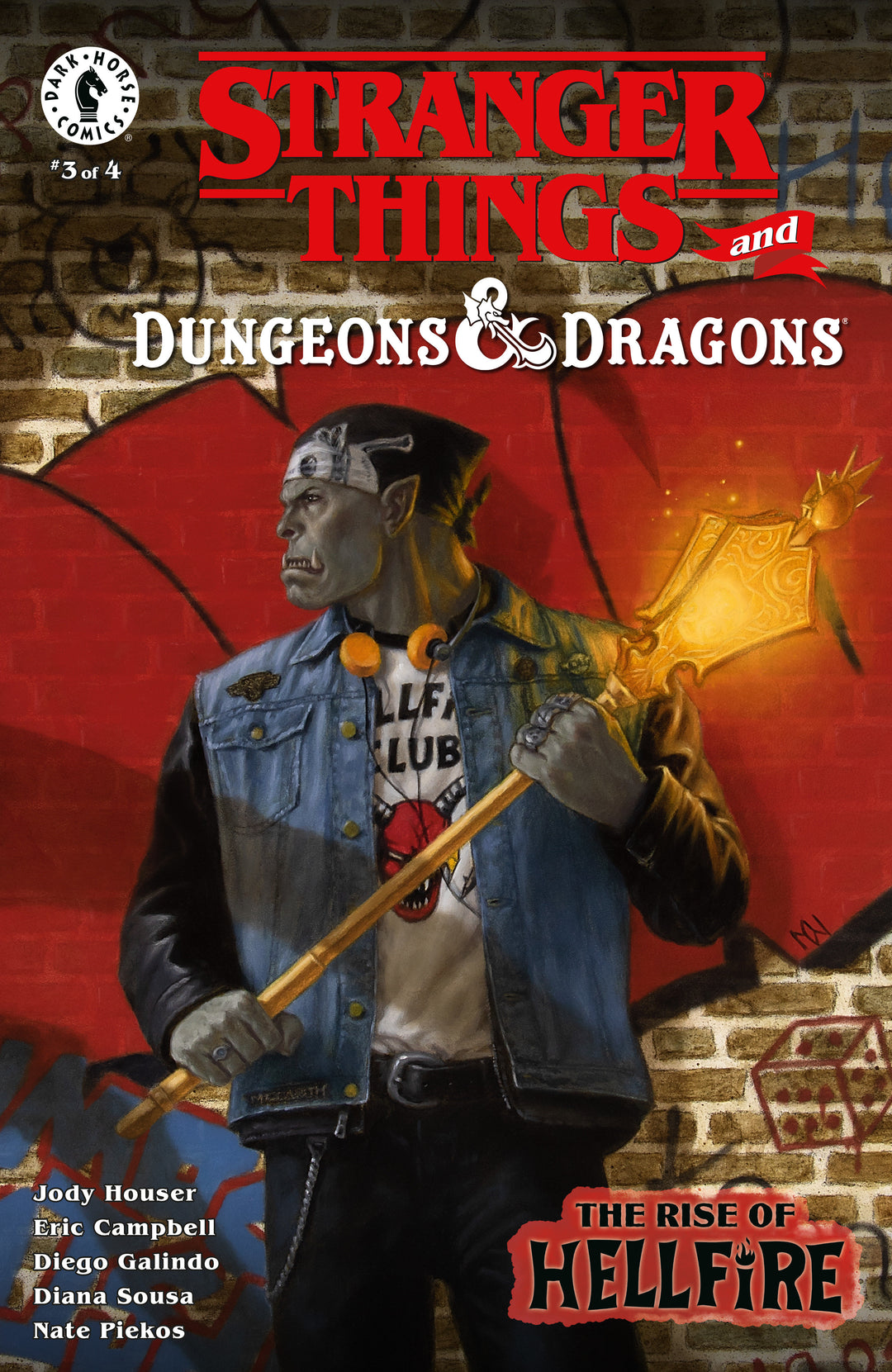 Stranger Things And Dungeons & Dragons The Rise Of Hellfire #3 (Cover A) (Myles Wohl)