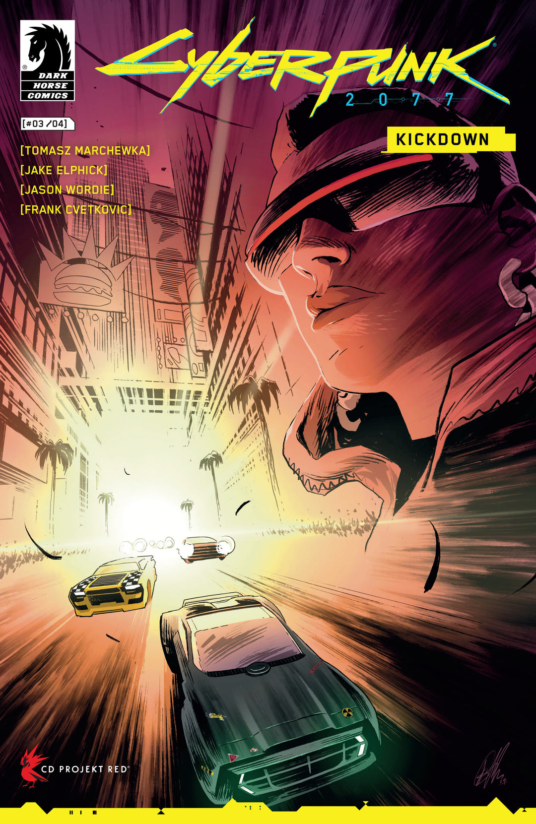 Cyberpunk 2077 Kickdown #3 (Cover A) (Jake Elphick)