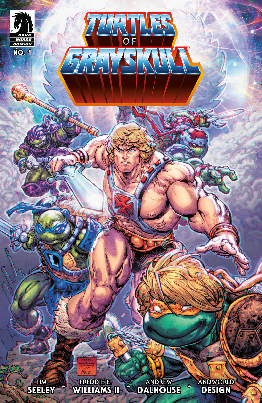 Masters Of The Universe Teenage Mutant Ninja Turtles Turtles Of Grayskull #1 (Cover A) (Freddie Williams II)