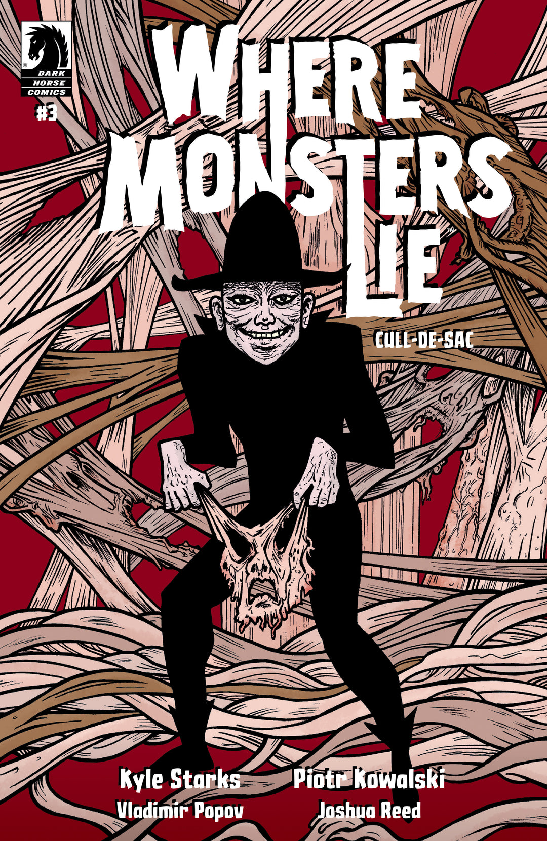 Where Monsters Lie Cull-De-Sac #3 (Cover B) (Evan Dorkin)