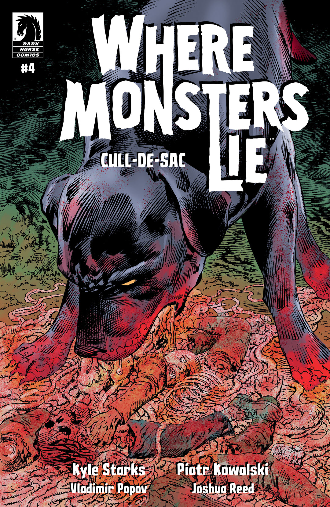 Where Monsters Lie Cull-De-Sac #4 (Cover A) (Piotr Kowalski)