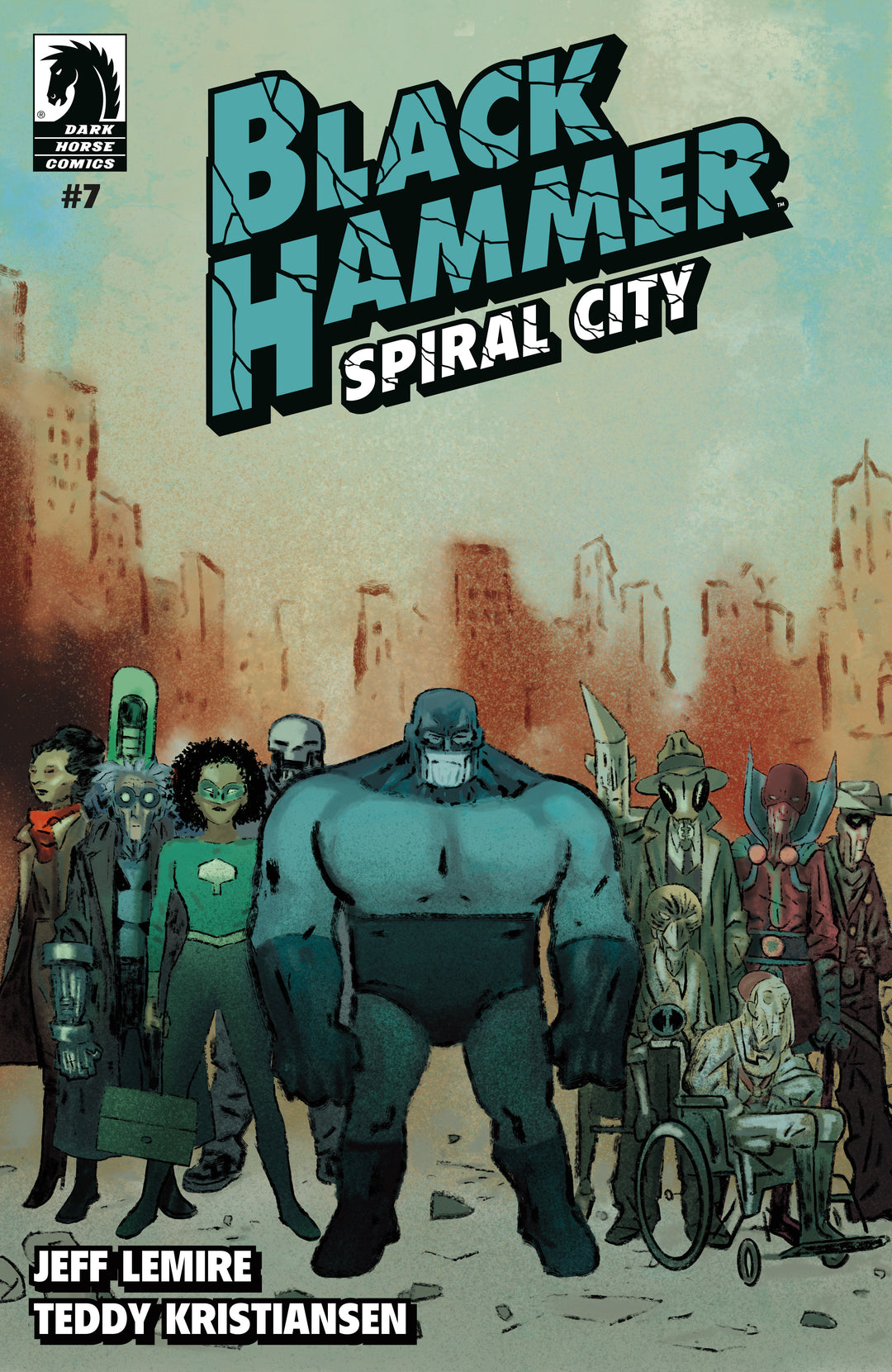 Black Hammer Spiral City #7 (Cover A) (Teddy Kristiansen)