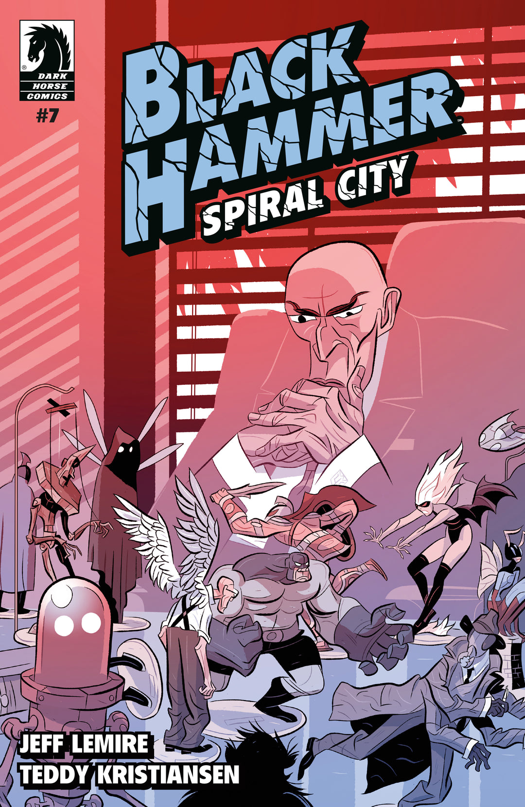 Black Hammer Spiral City #7 (Cover B) (Jan Solheim)