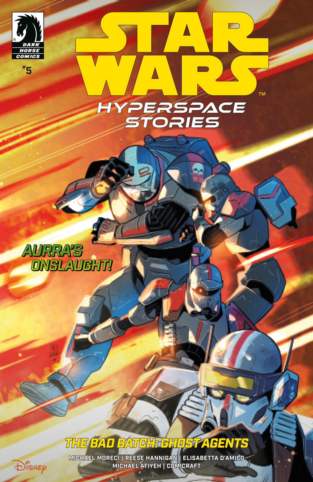 Star Wars Hyperspace Stories The Bad Batch Ghost Agents #5 (Cover A) (Valeria Favoccia)