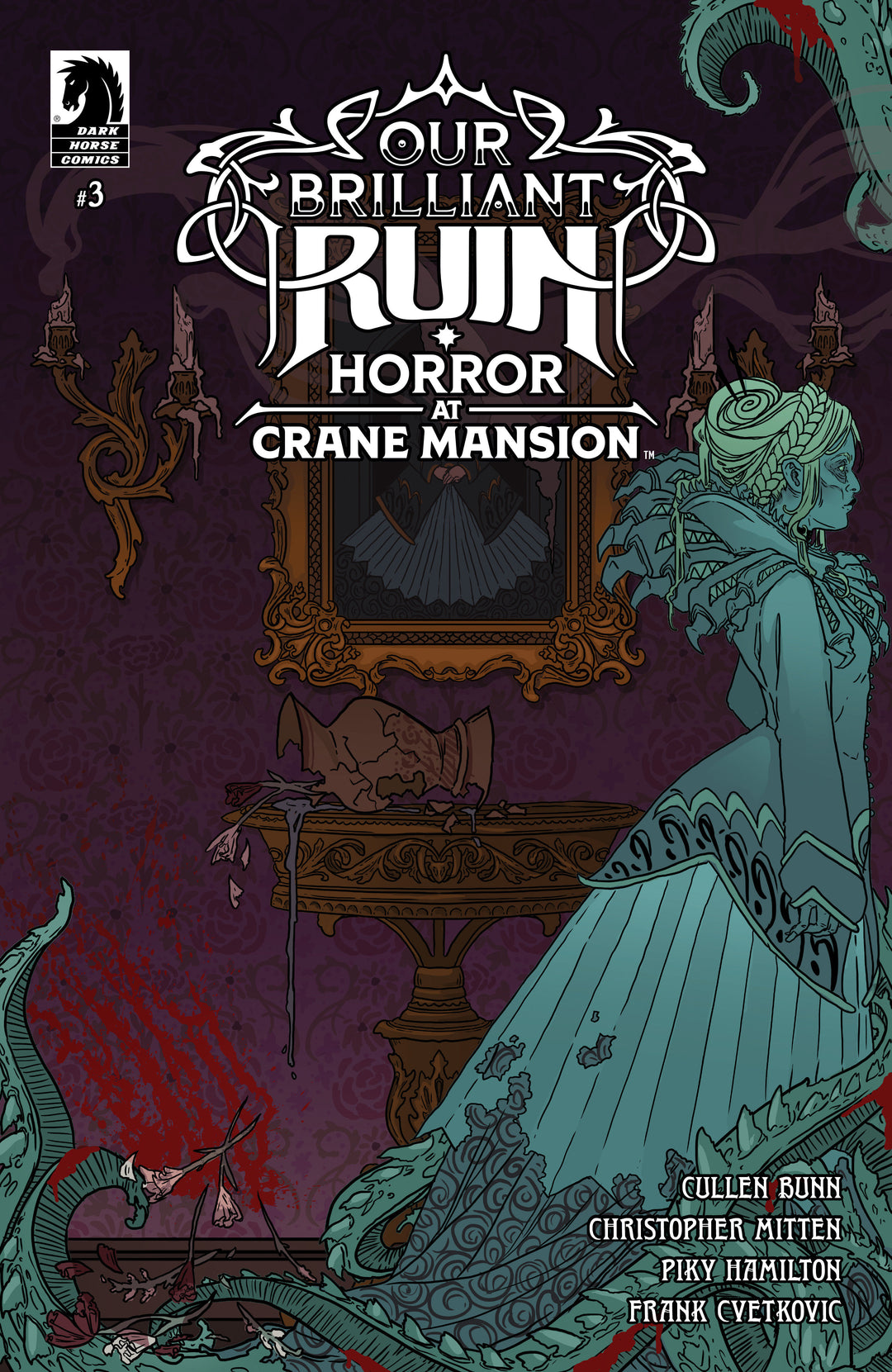 Our Brilliant Ruin Horror At Crane Mansion #3 (Cover A) (Helen Mask)