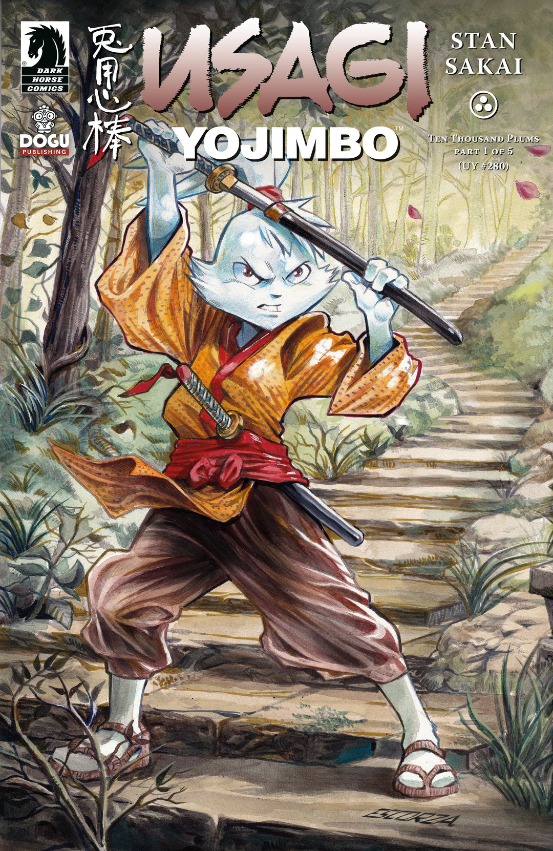 Usagi Yojimbo Ten Thousand Plums #1 (Cover B) (The Escorza Brothers)