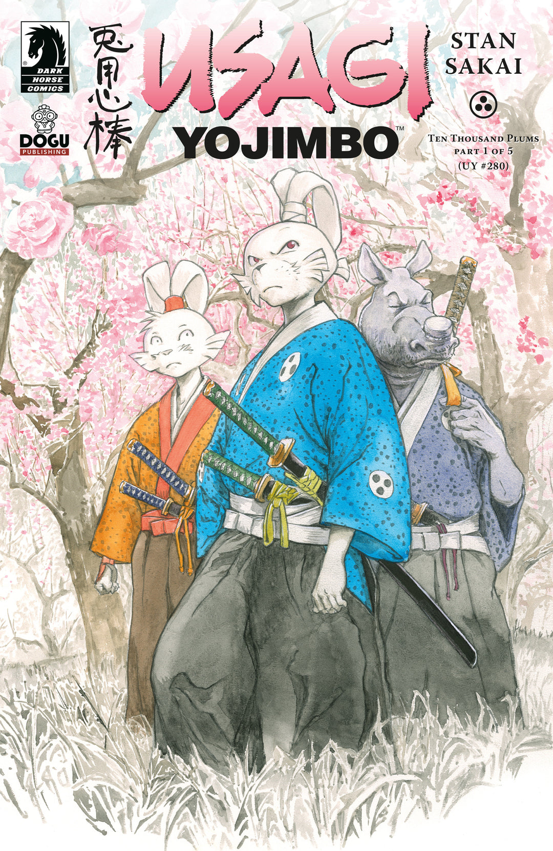 Usagi Yojimbo Ten Thousand Plums #1 (Cover C) (Arita Mitsuhiro)