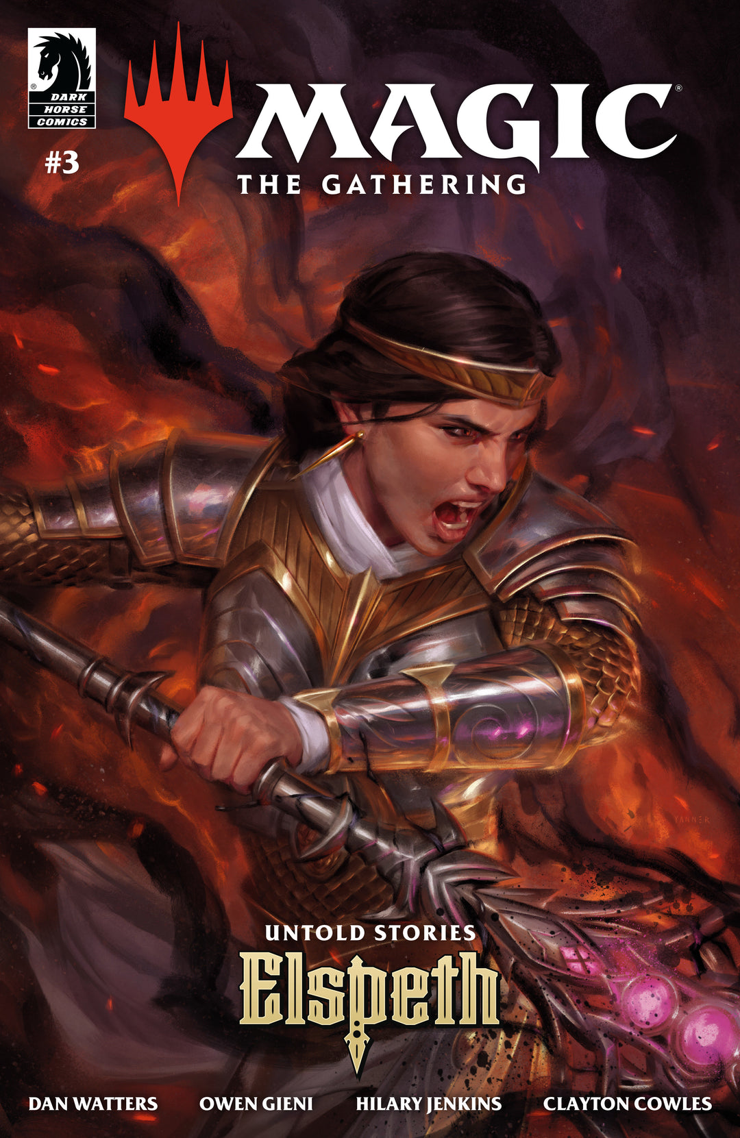 Magic The Gathering Untold Stories Elspeth #3 (Cover C) (Kieran Yanner)