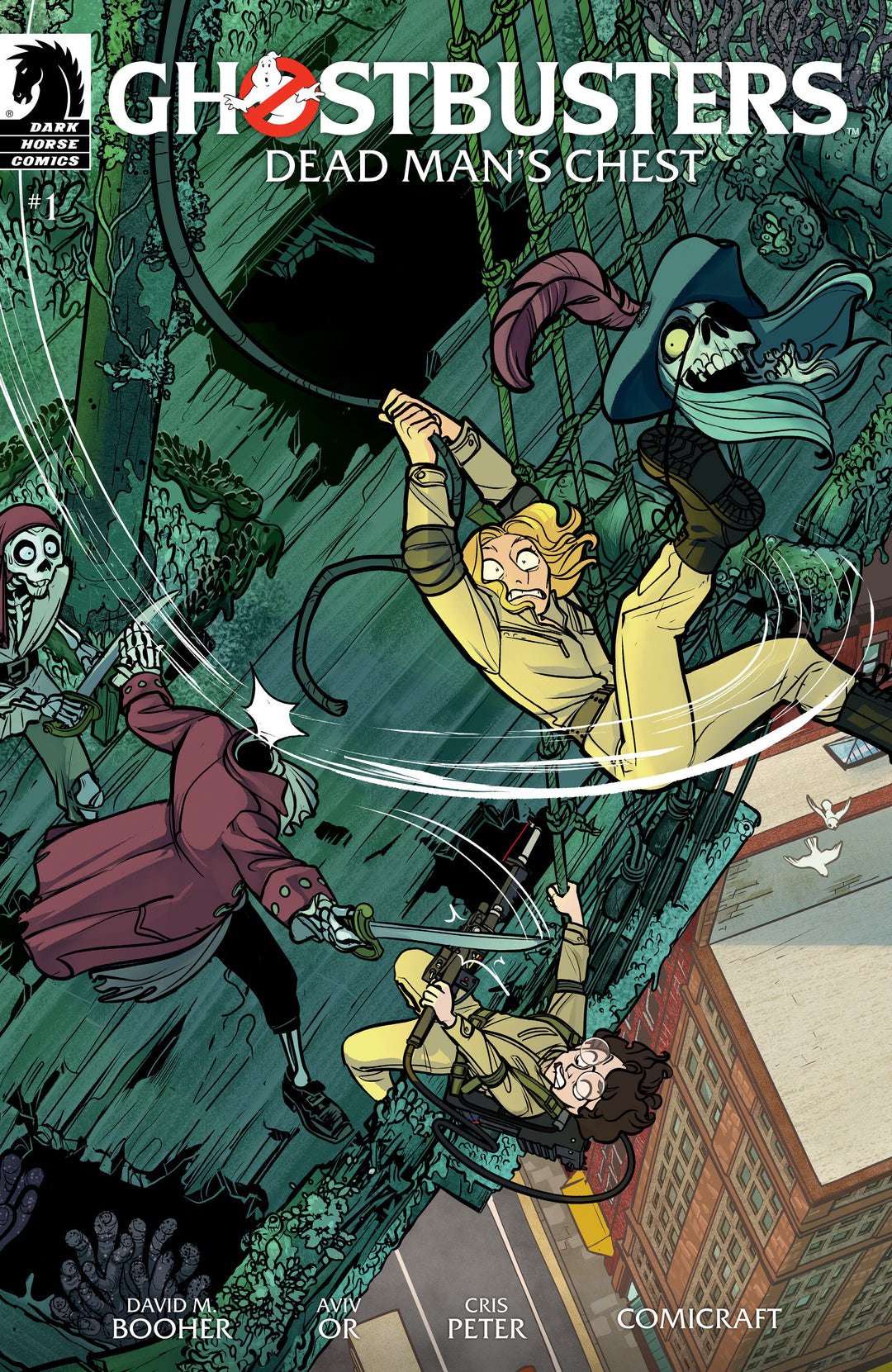 Ghostbusters Dead Man's Chest #1 (Cover B) (Max Sarin)