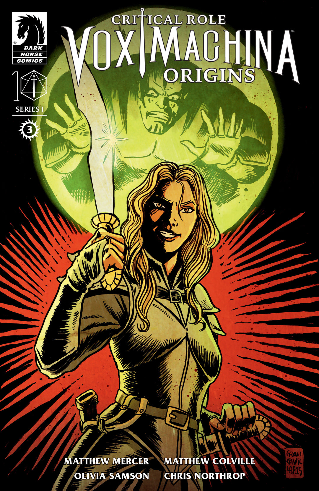 Critical Role Vox Machina Origins I #3 (Cover A) (Francesco Francavilla)
