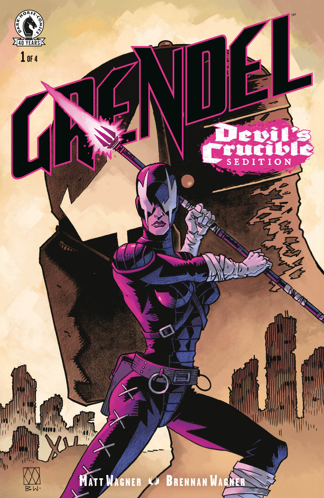 Grendel Devil's Crucible Sedition #1 (Cover A) (Matt Wagner)