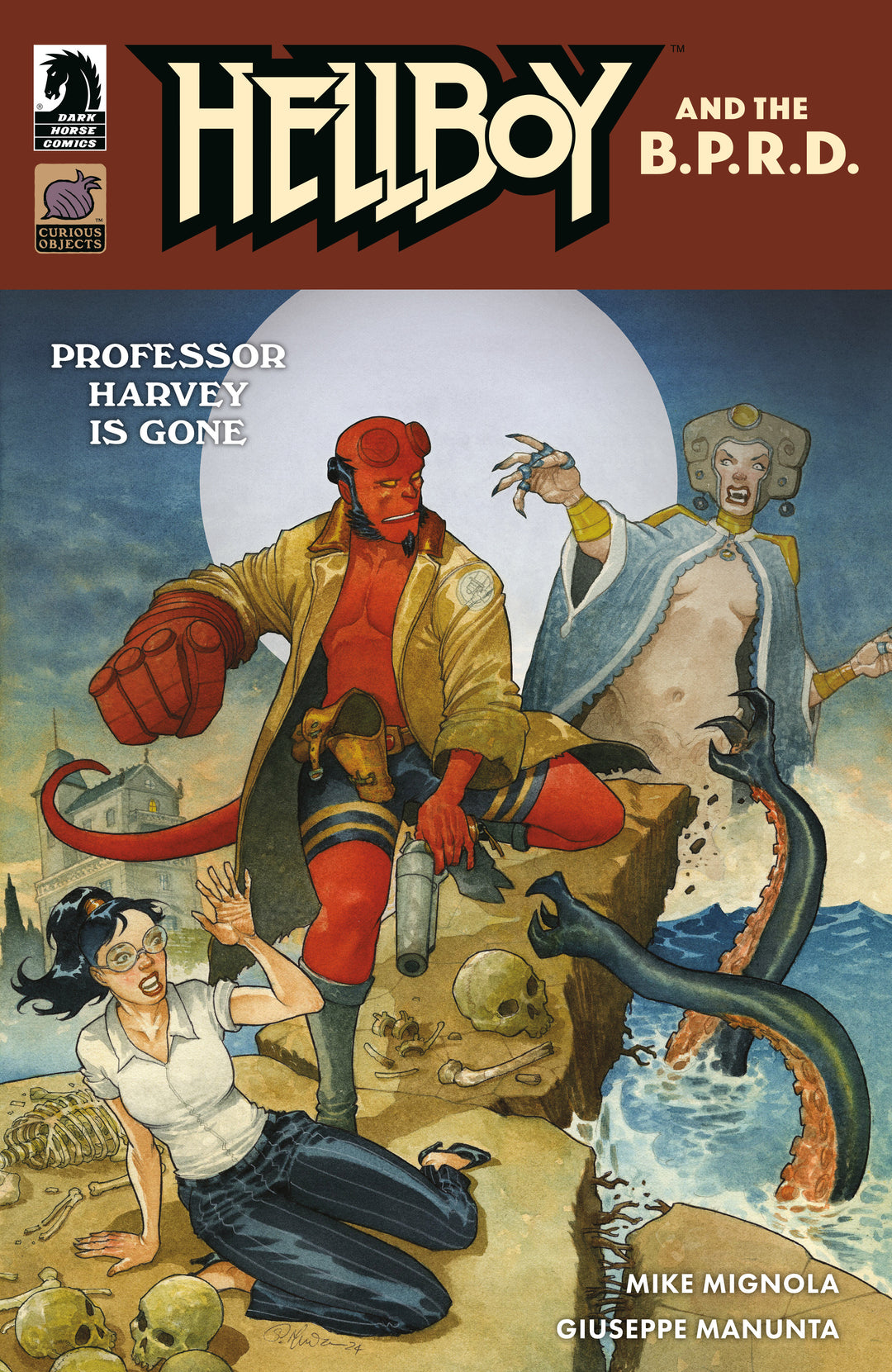 Hellboy And The B.P.R.D. Professor Harvey Is Gone One-Shot (Cover A) (Giuseppe Manunta)