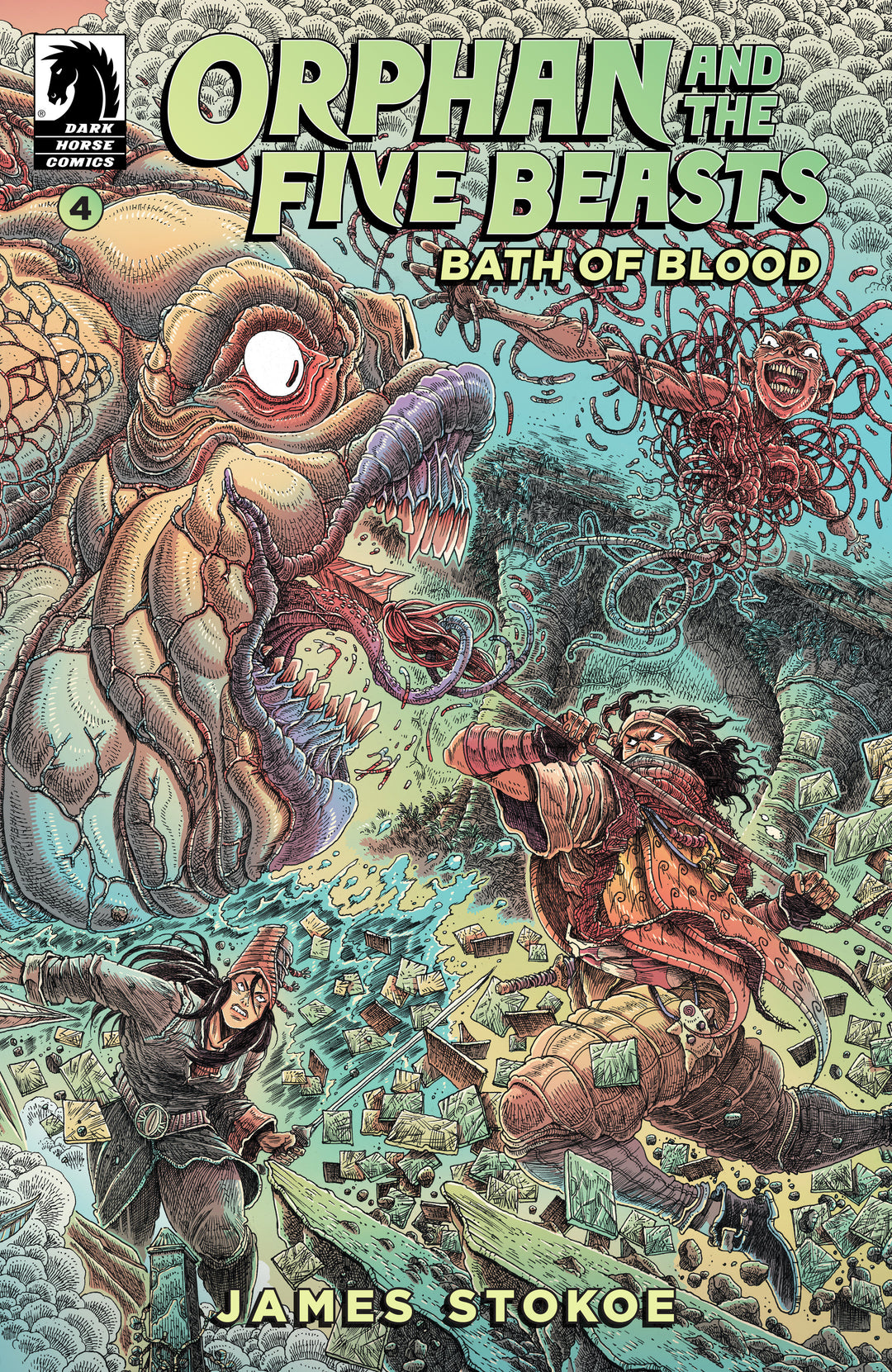 Orphan And The Five Beasts Bath Of Blood #4 (Cover A) (James Stokoe)