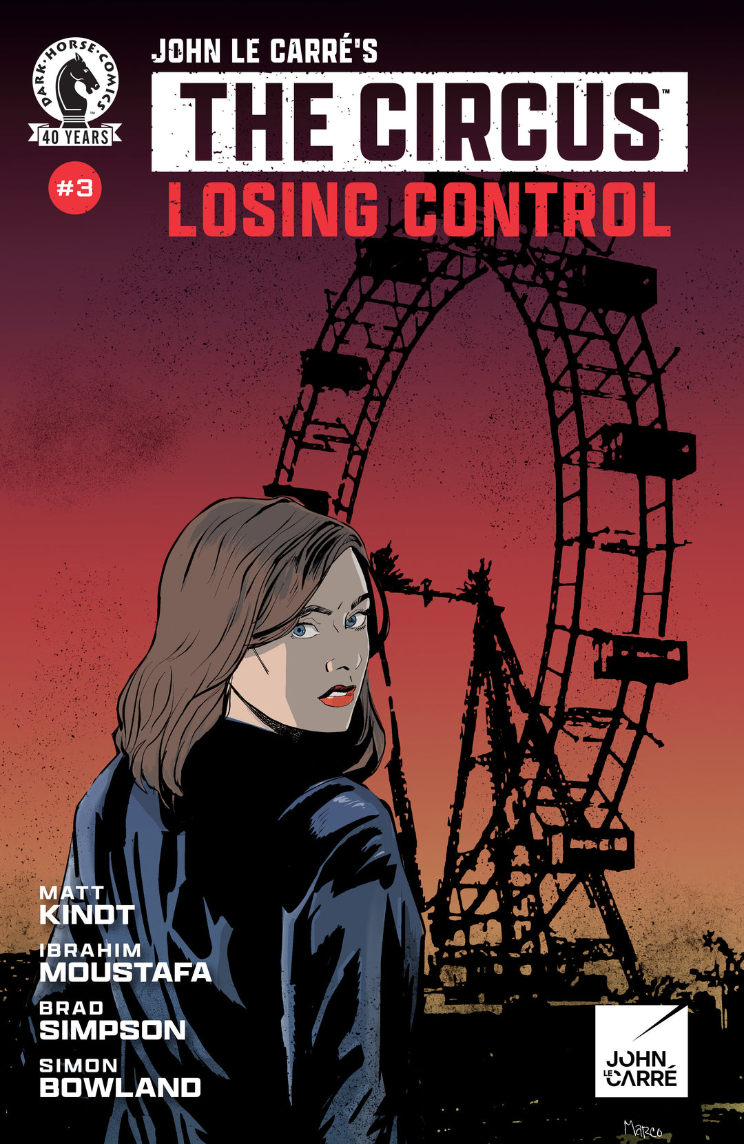 John Le Carre's The Circus Losing Control #3 (Cover A) (Maro Finnegan)