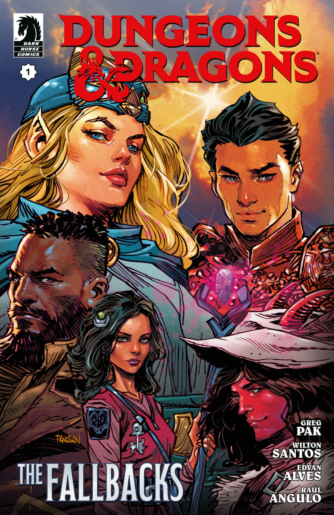 Dungeons & Dragons The Fallbacks Series 1 #1 (Cover E) (Dan Panosian)