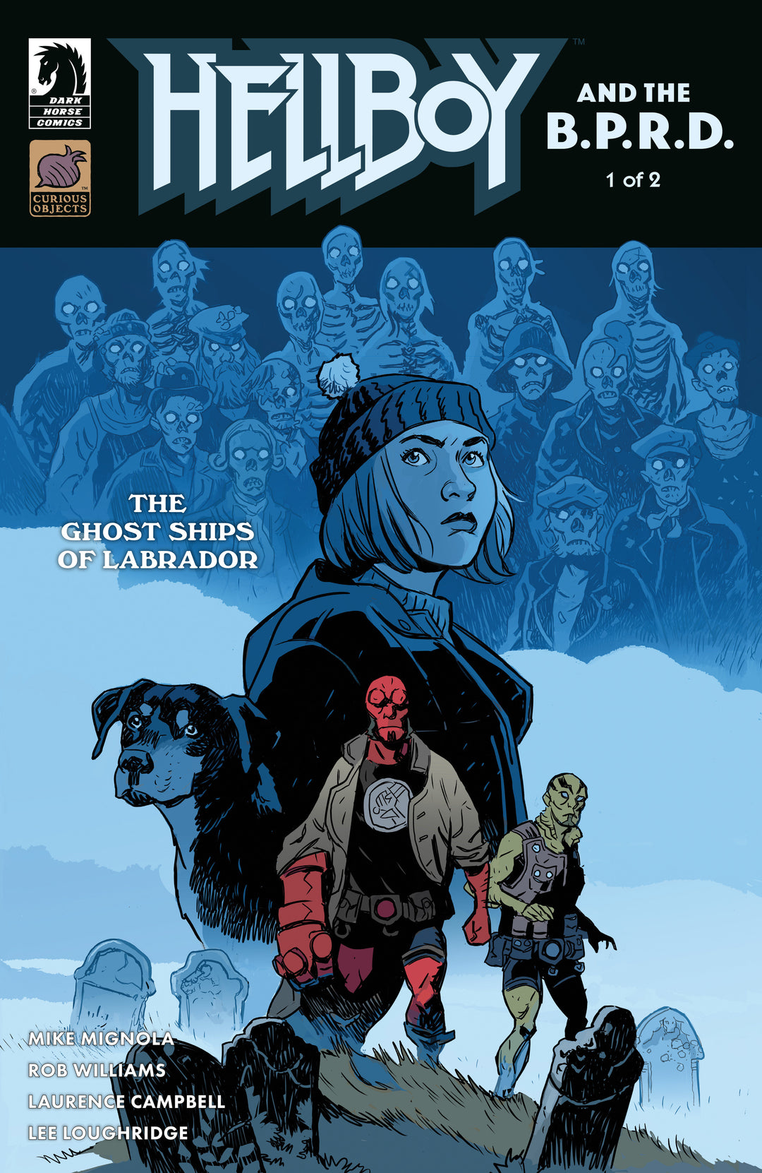 Hellboy And The B.P.R.D. The Ghost Ships Of Labrador #1 (Cover B) (Matt Smith)