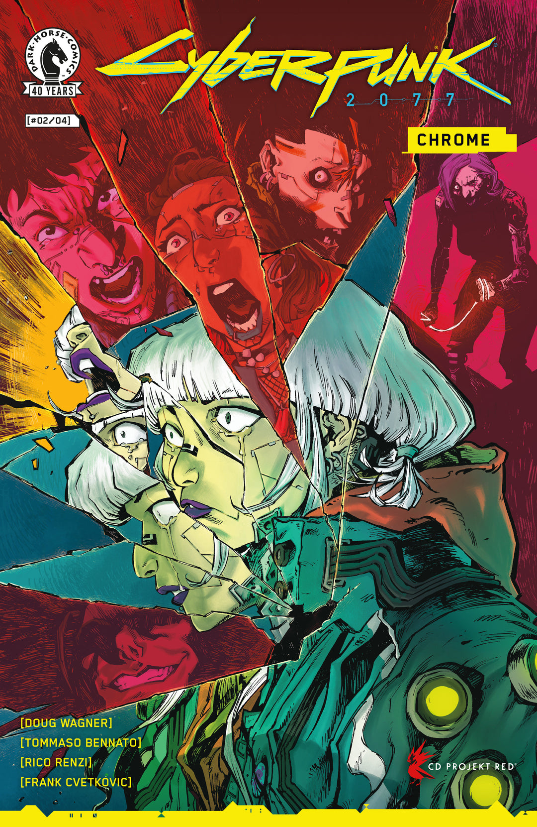 Cyberpunk 2077 Chrome #2 (Cover A) (Tommaso Bennato)