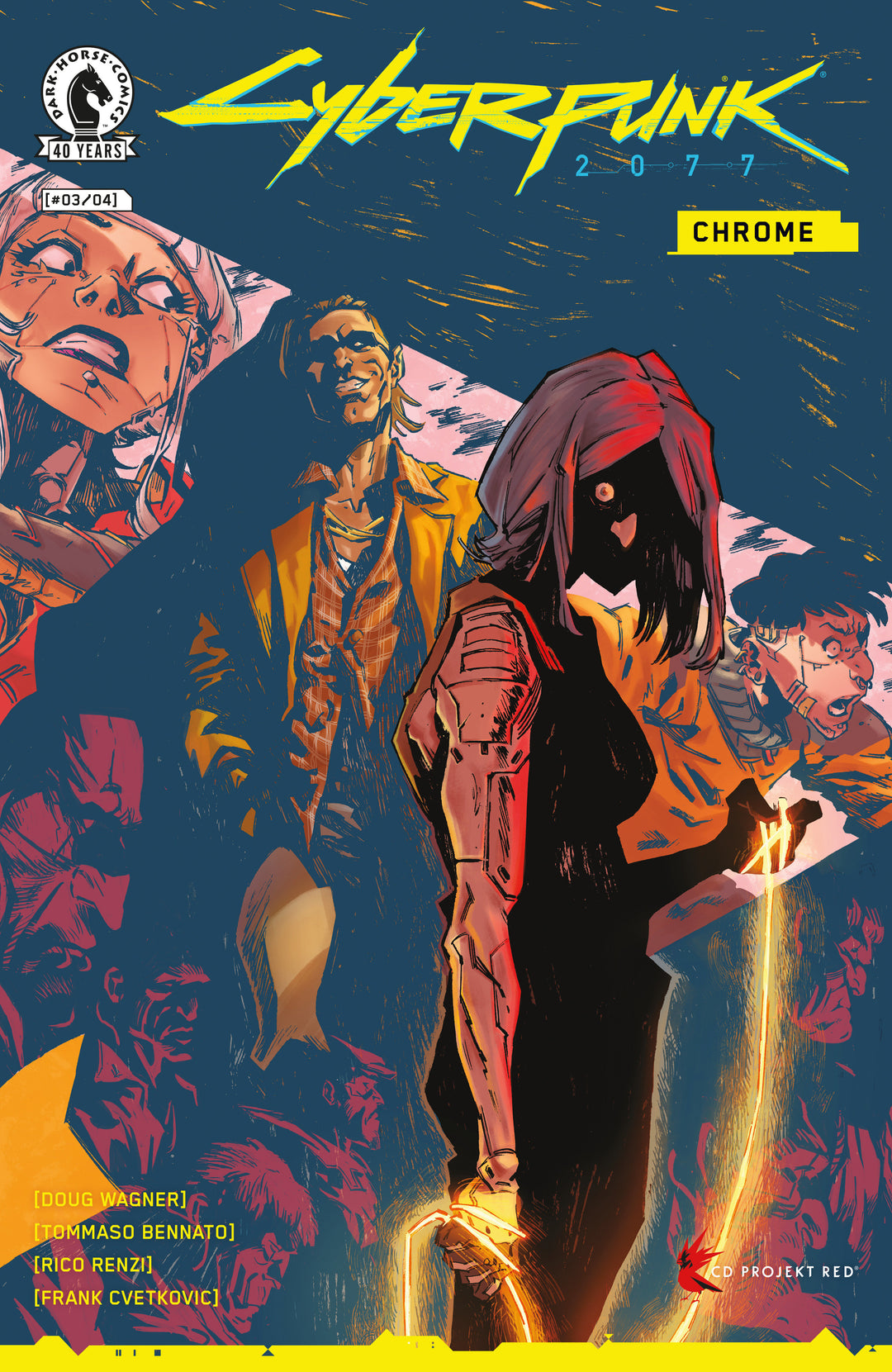 Cyberpunk 2077 Chrome #3 (Cover A) (Tommaso Bennato)