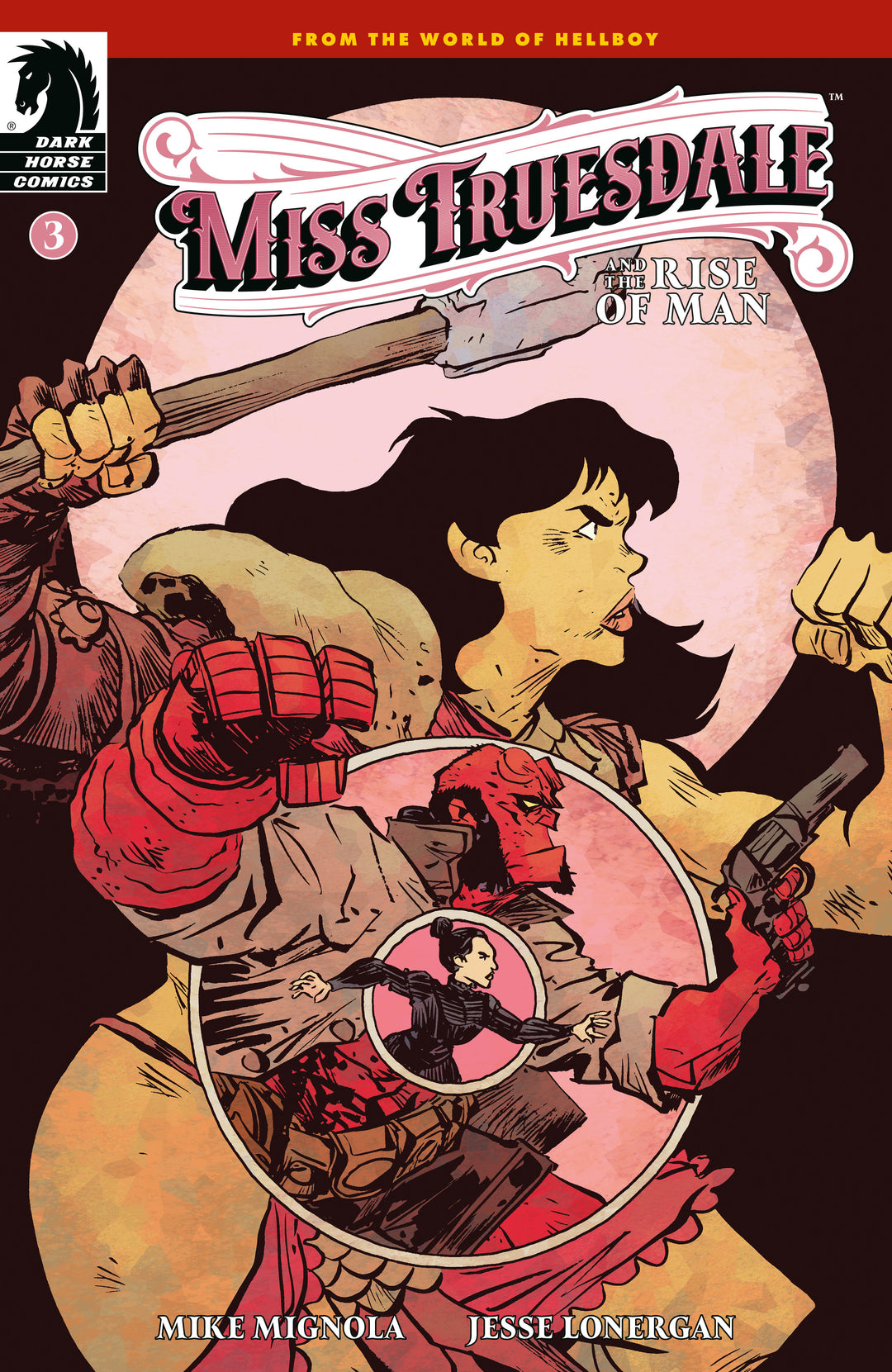 Miss Truesdale And The Rise Of Man #3 (Cover A) (Jesse Lonergan)