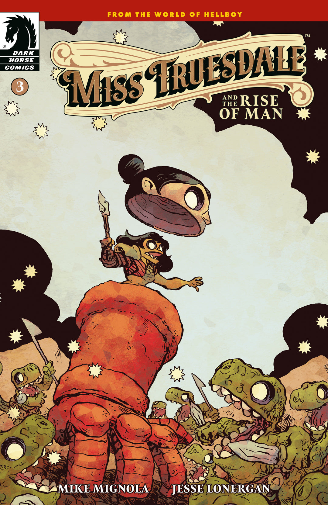 Miss Truesdale And The Rise Of Man #3 (Cover B) (Jesse Lonergan)