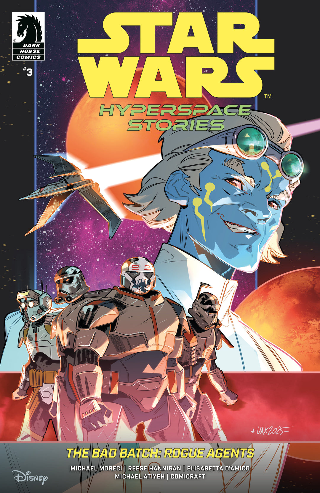 Star Wars: Hyperspace Stories: The Bad Batch  Rogue Agents #3 (Cover A) (Valeria Favoccia)