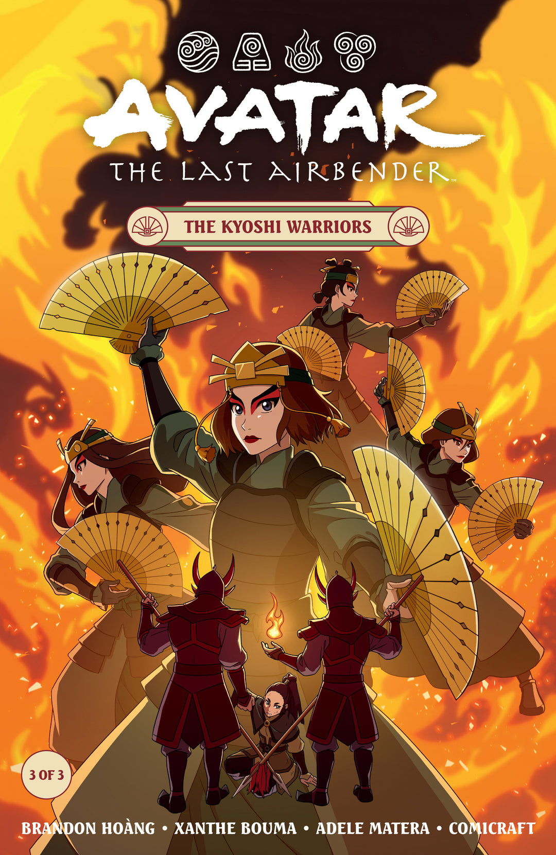Avatar The Last Airbender The Kyoshi Warriors #3 (Cover A) (Danielle Weires)