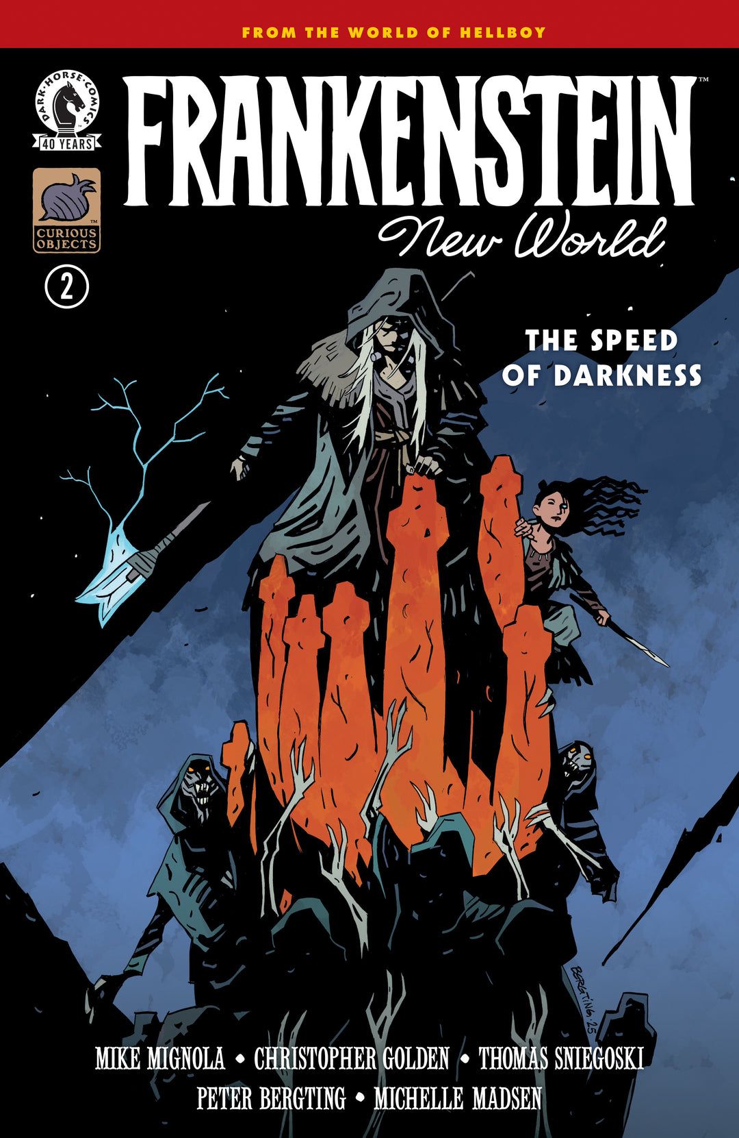 Frankenstein New World The Speed Of Darkness #2 (Cover A) (Peter Bergting)