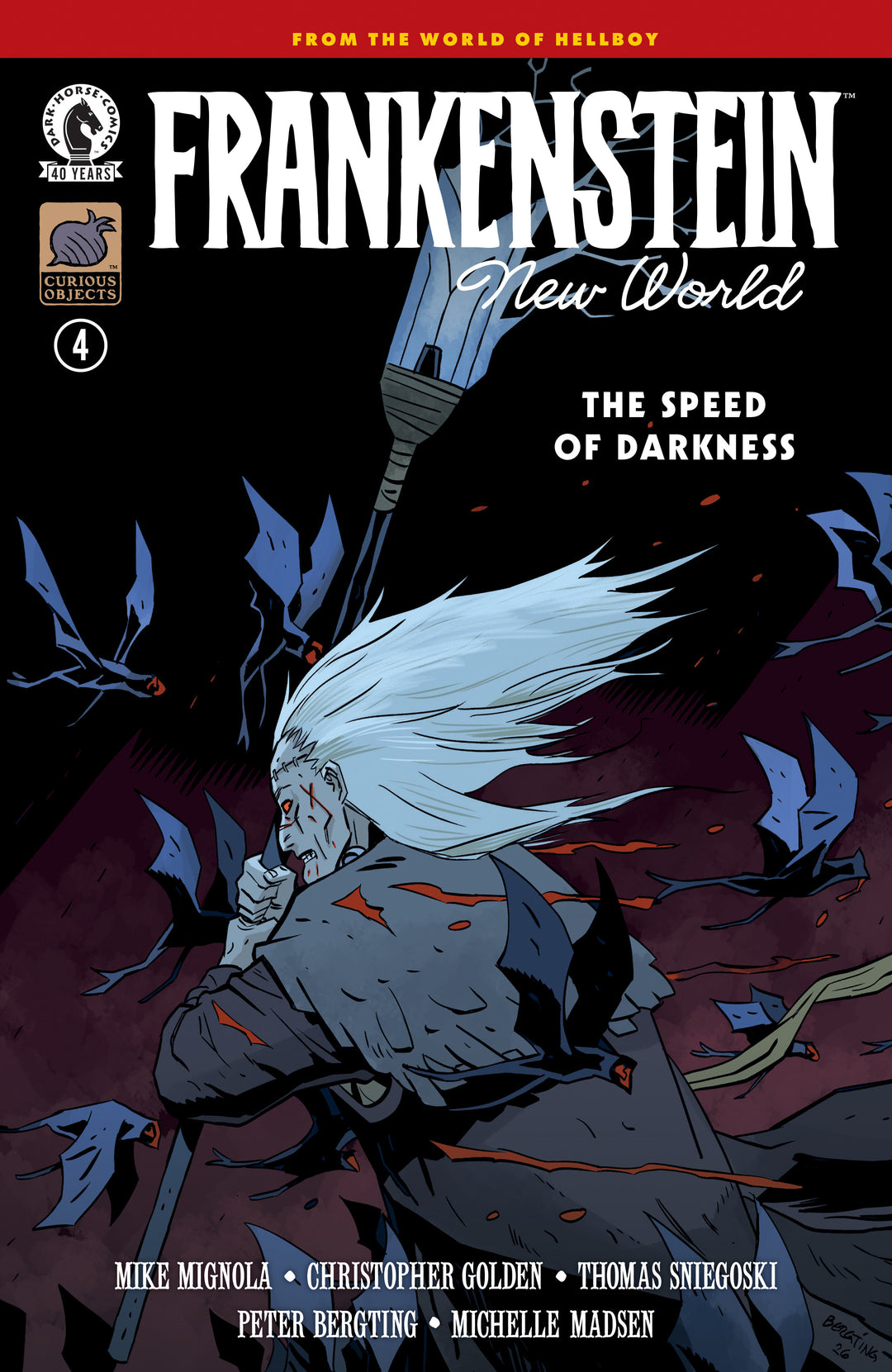 Frankenstein New World The Speed Of Darkness #4 (Cover A) (Peter Bergting)