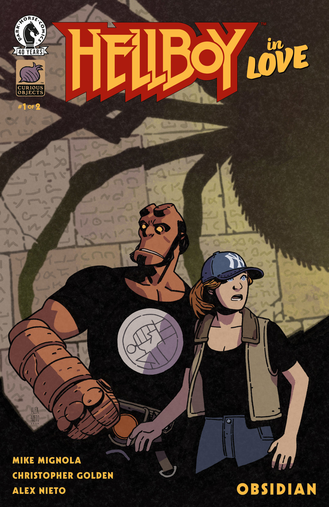 Hellboy In Love Obsidian #1 (Cover A) (Alex Nieto)