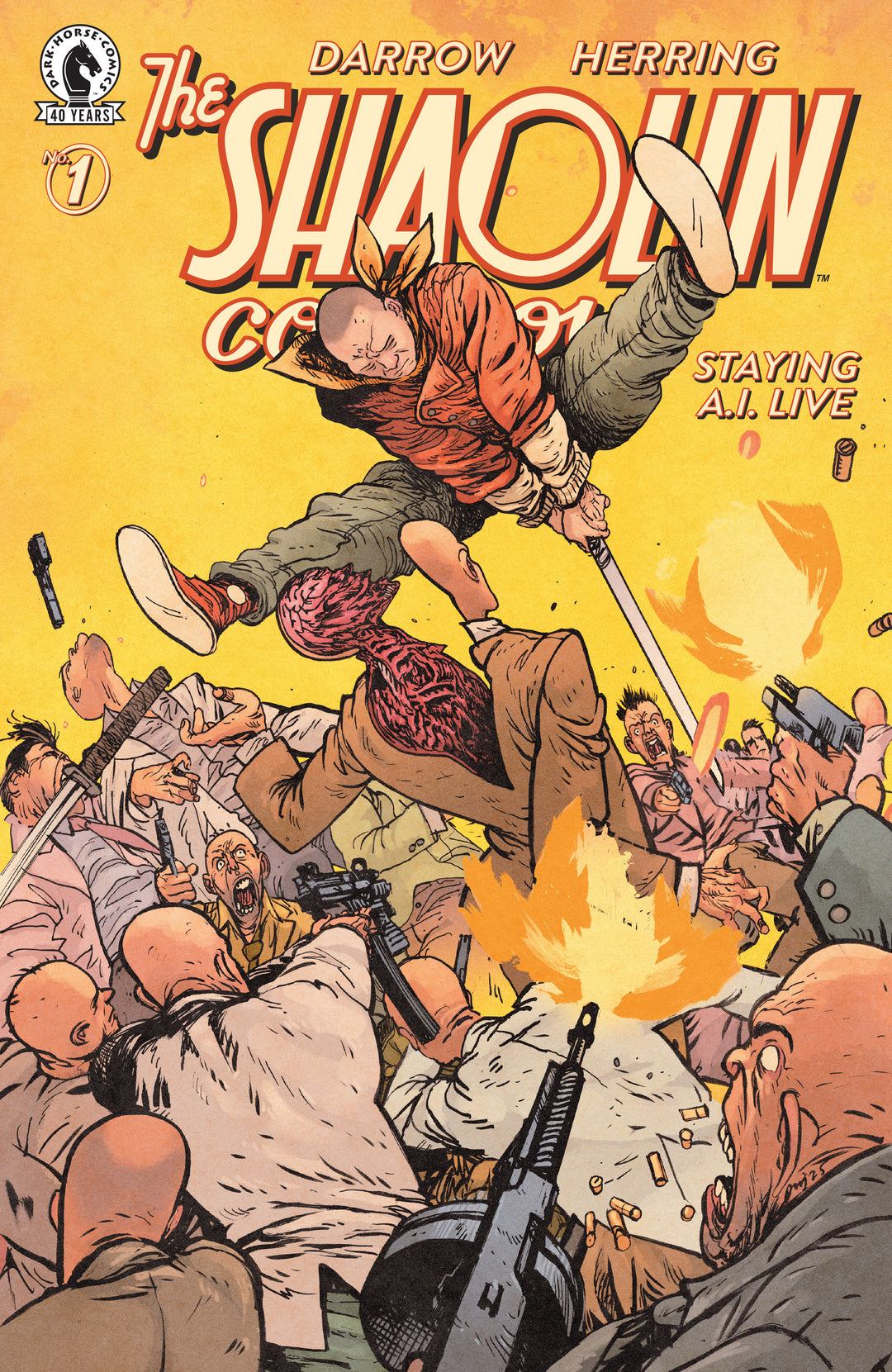 Shaolin Cowboy Staying A.I.Live #1 (Cover D) (1:15) (Daniel Warren Johnson)