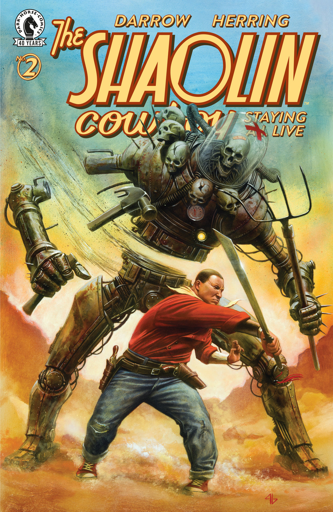 Shaolin Cowboy Staying A.I.Live #2 (Cover B) (1:15) (Adi Granov)