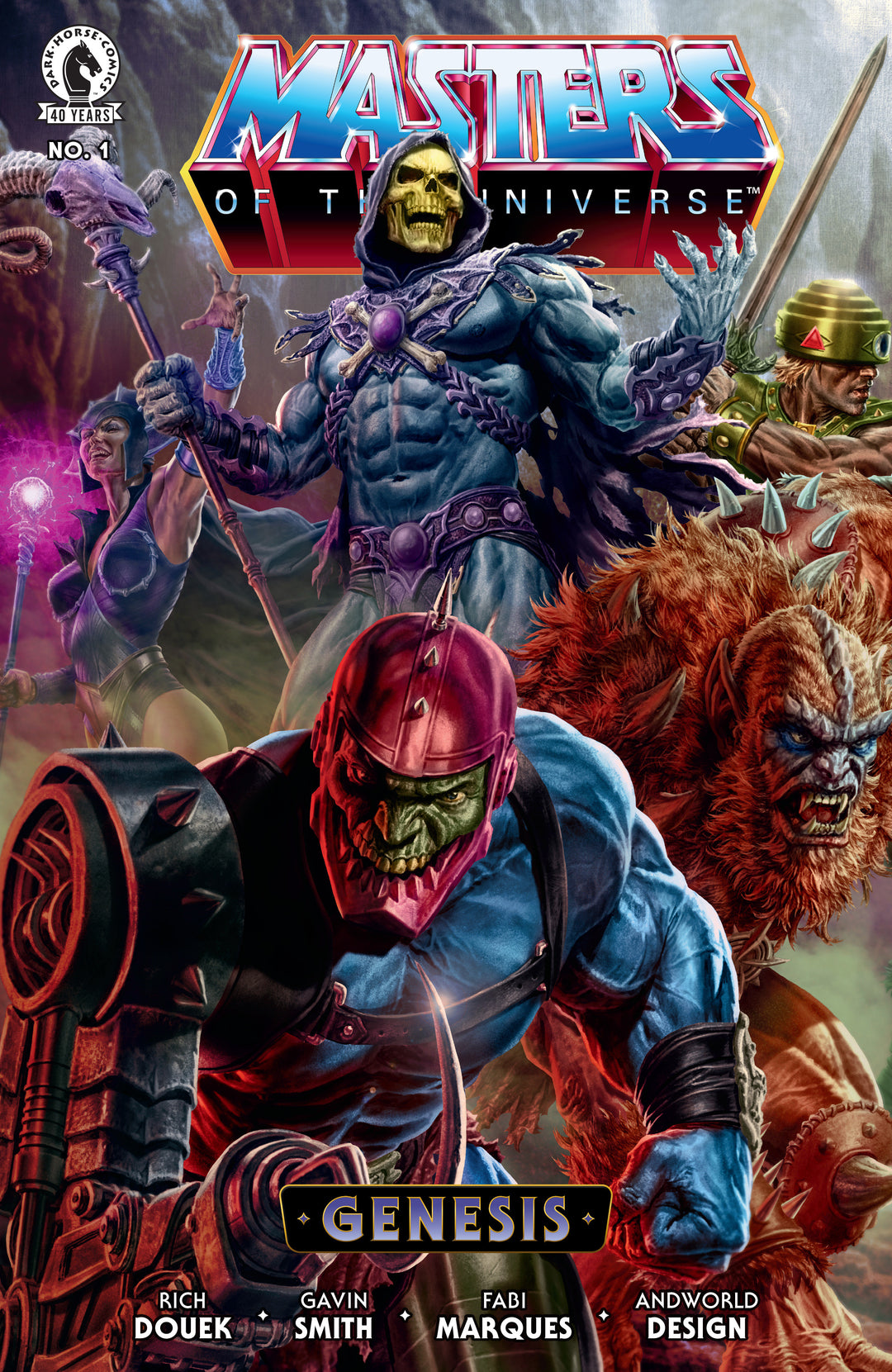Masters Of The Universe Genesis #1 (Cover B) (Lee Bermejo)