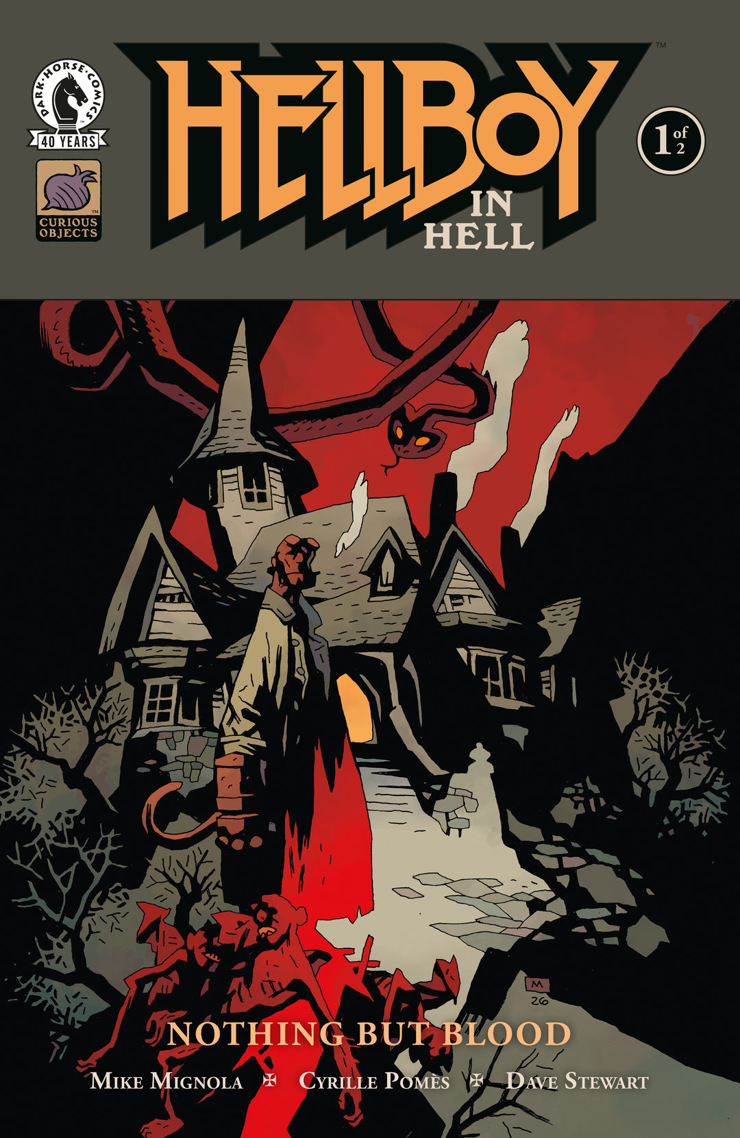 Hellboy In Hell Nothing But Blood #1 (Cover B) (Mike Mignola)
