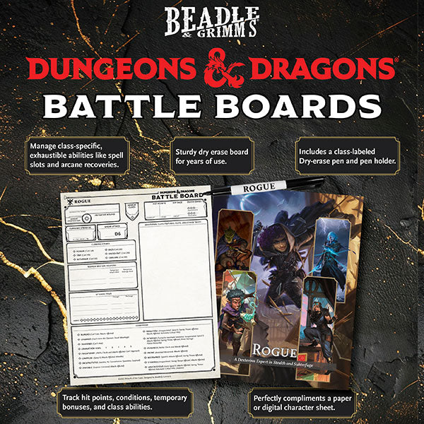 D&D 5e:  Battle Board - Rogue