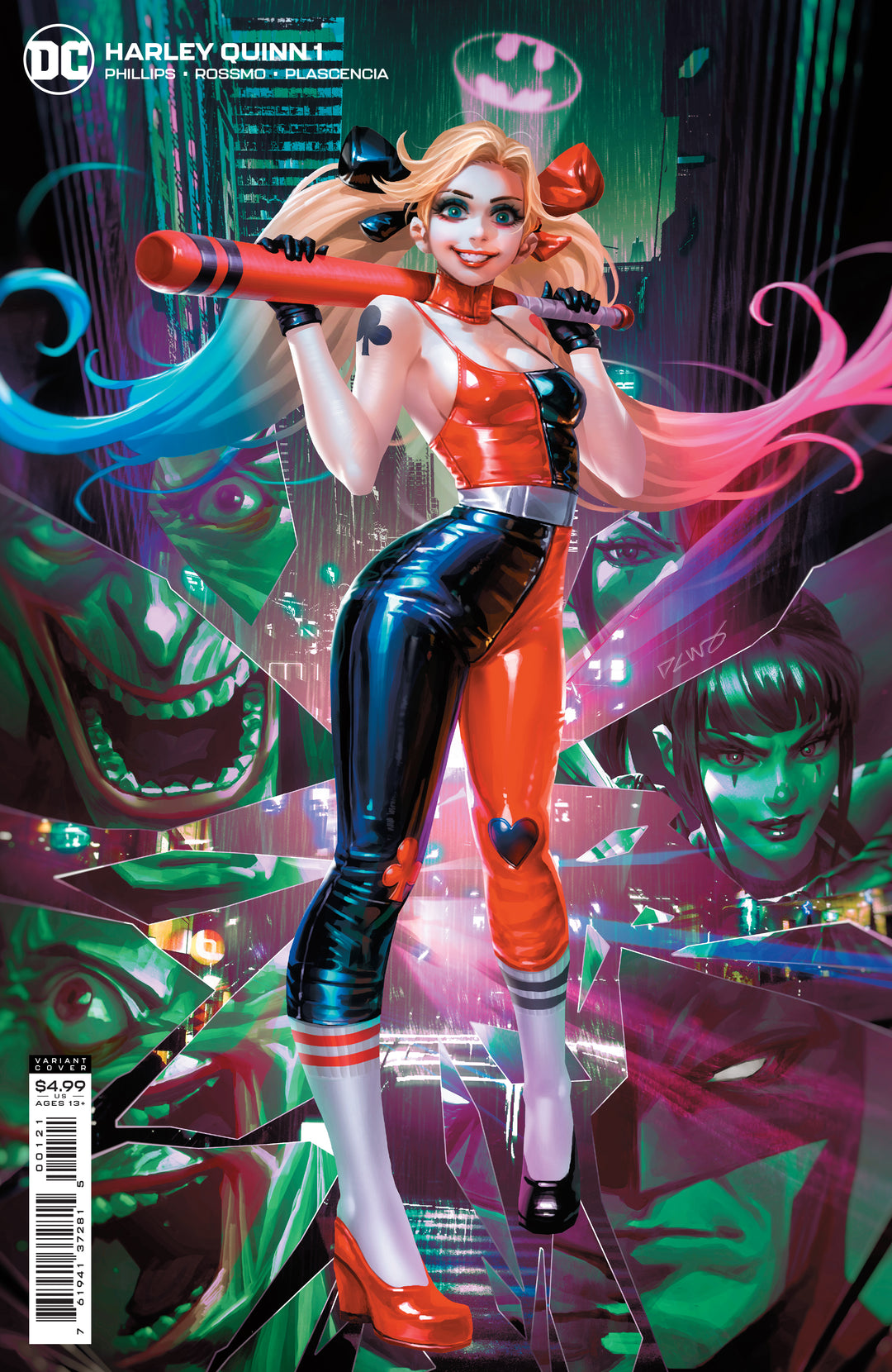 Harley Quinn (2021) #1 Cover B Derrick Chew Card Stock Variant <BINS> <OFC>