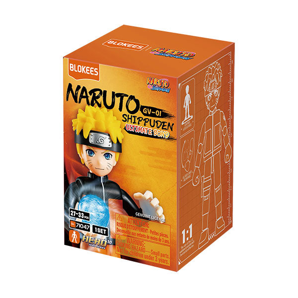 Naruto Blokees: 4-inch Gravity Model Kit- GV01 Ultimate Bond (1 Blind Boxes)
