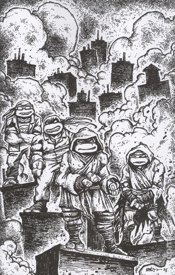 Teenage Mutant Ninja Turtles (2024) #10 Variant F (1:10) Eastman Inks Full Art Virgin Edition