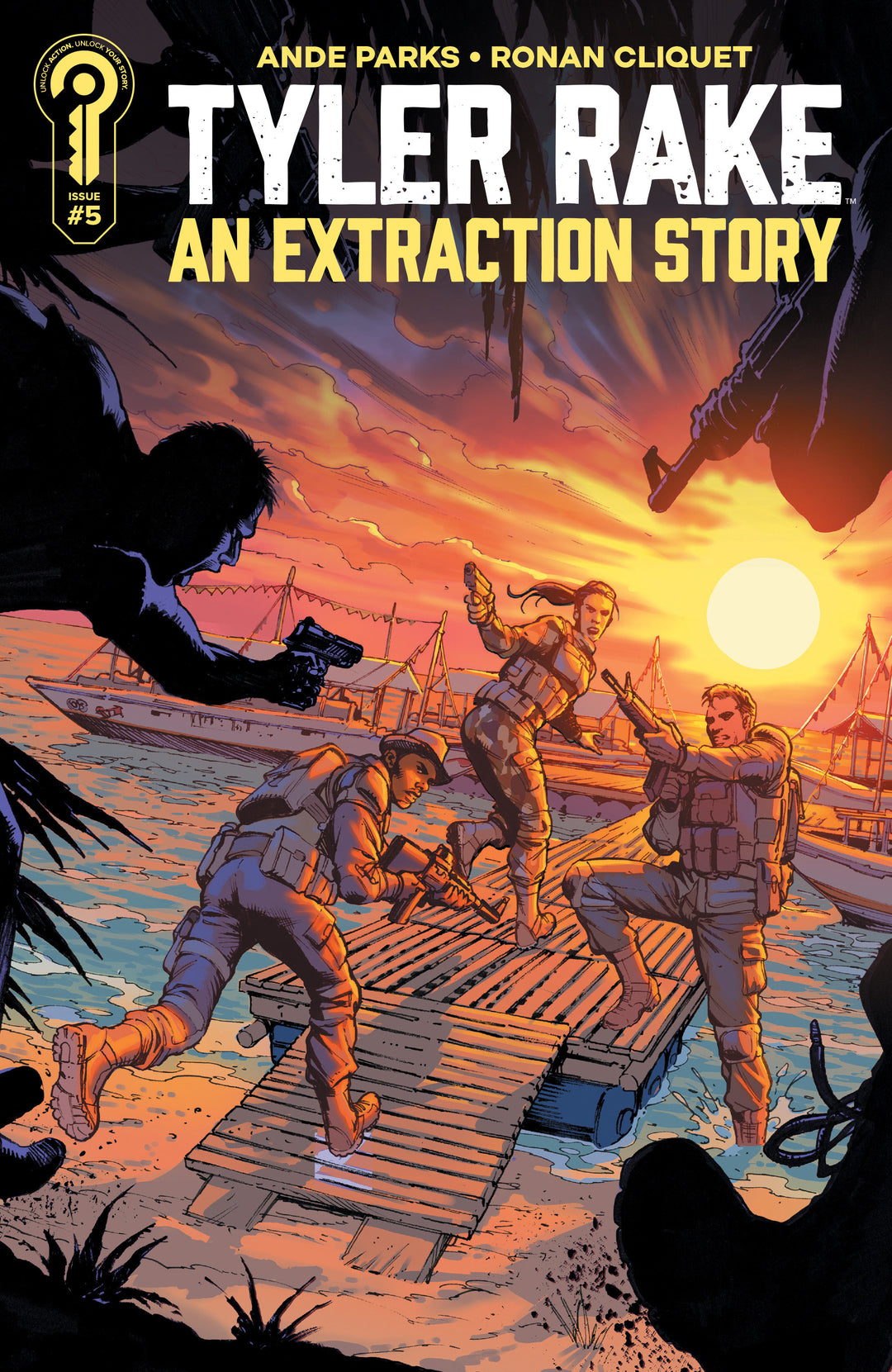 Tyler Rake An Extraction Story #5 Cover B Marco Santucci