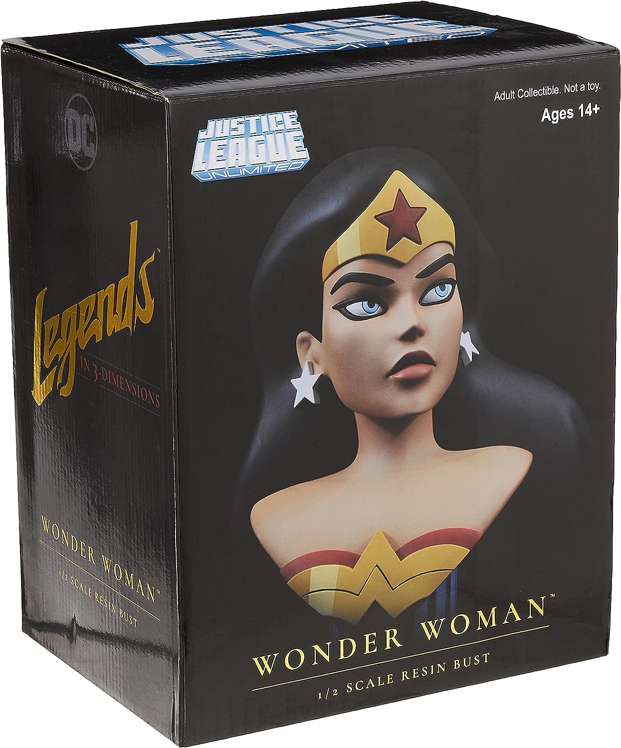 DC Universe Wonder Woman Animated 1/2 offers Scale Bust From Diamond Select