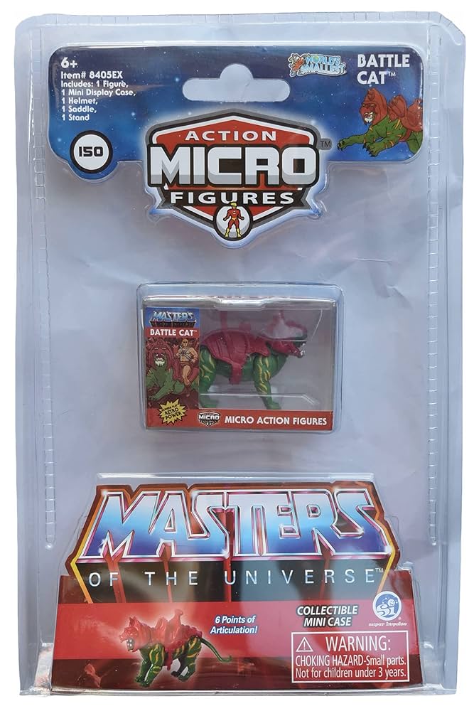World's Smallest Masters of the Universe Action Micro Figure Set <RORY CONSIGNMENT>