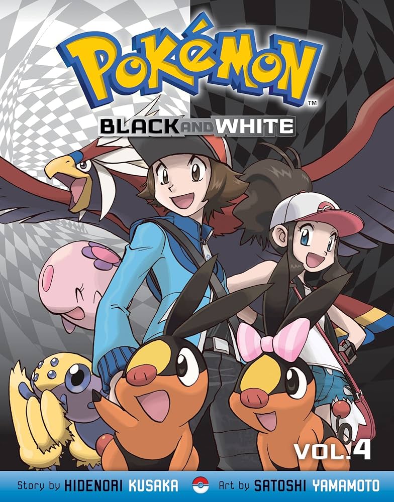 Pokemon Black & White Graphic Novel Volume 04