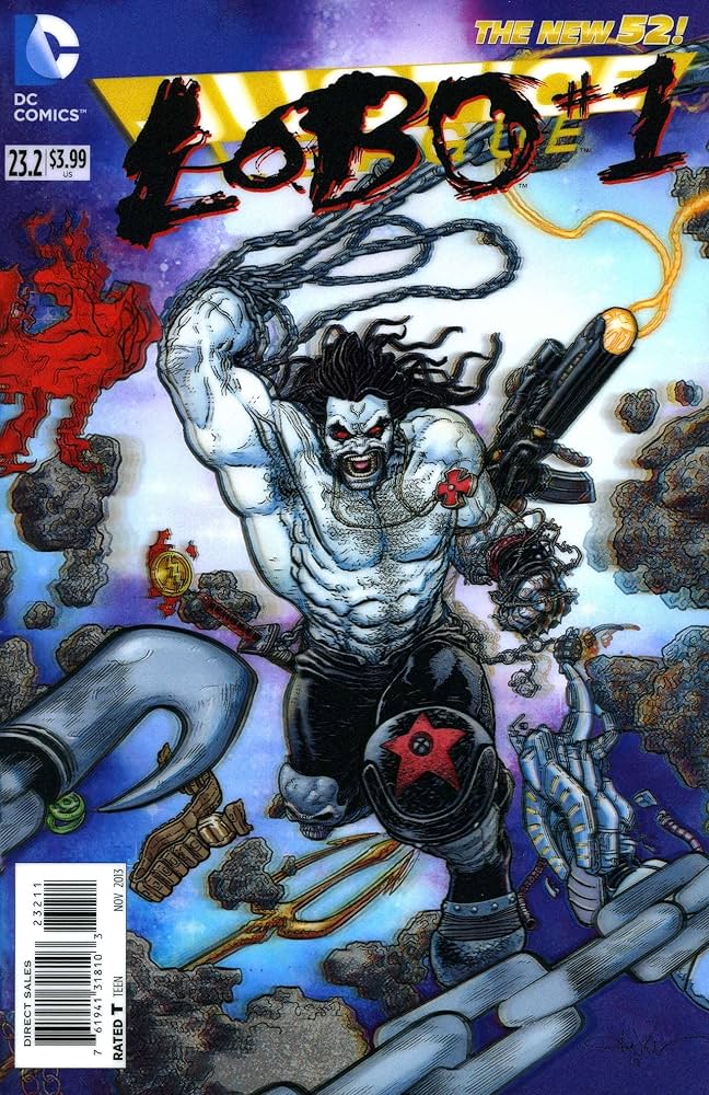 Justice League (2011) #23.2 Lenticular Edition [Lobo #1] <BINS>