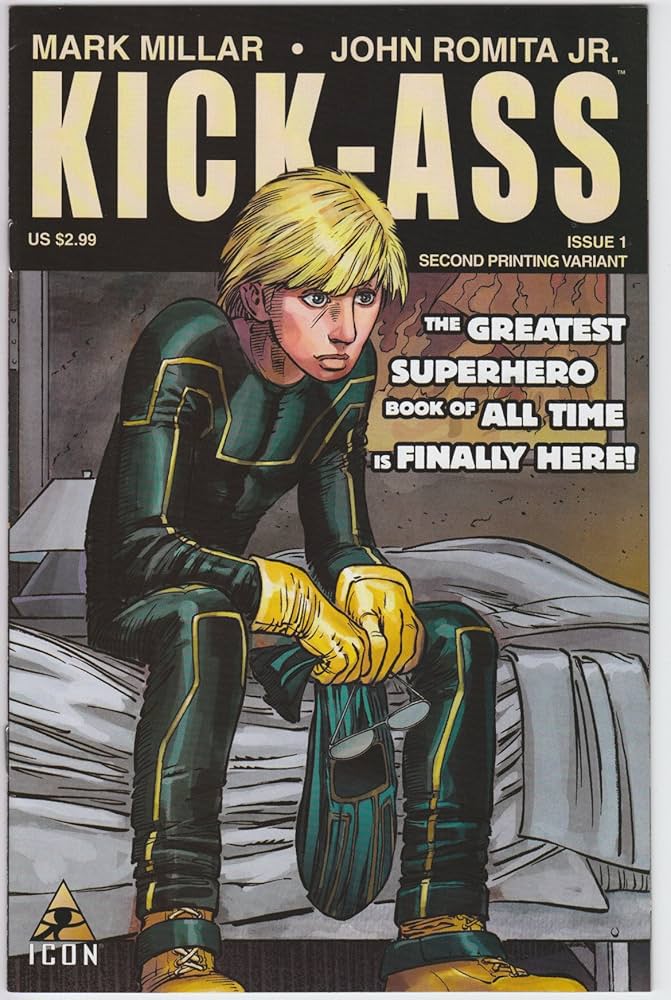 Kick-Ass (2008) #1 Variant (2nd Printing) <BINS>