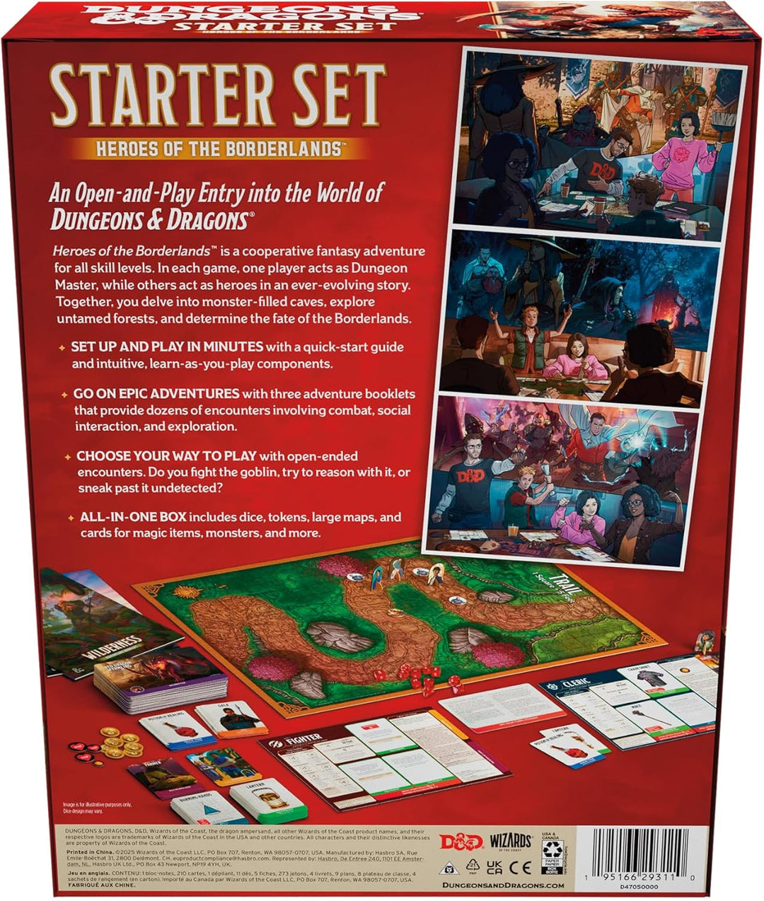 Dungeons & Dragons RPG: Starter Set - Heroes of the Borderlands (2025)