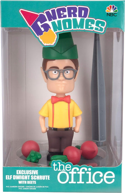 SCS Direct The Office Dwight Schrute Elf Garden Gnome, 8"