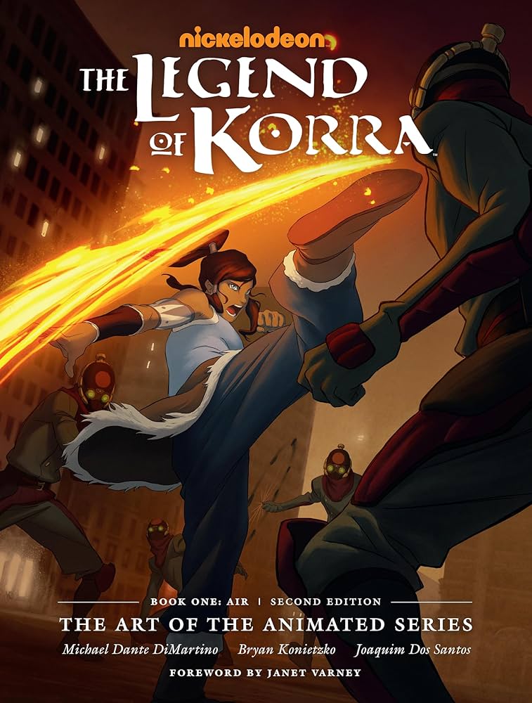 Legend Korra Art Animated Air Hardcover 2ND Edition