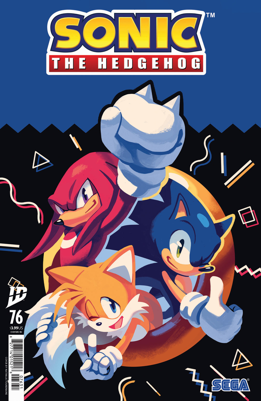 Sonic The Hedgehog #76 Cover C (1:10) Fourdraine Variant