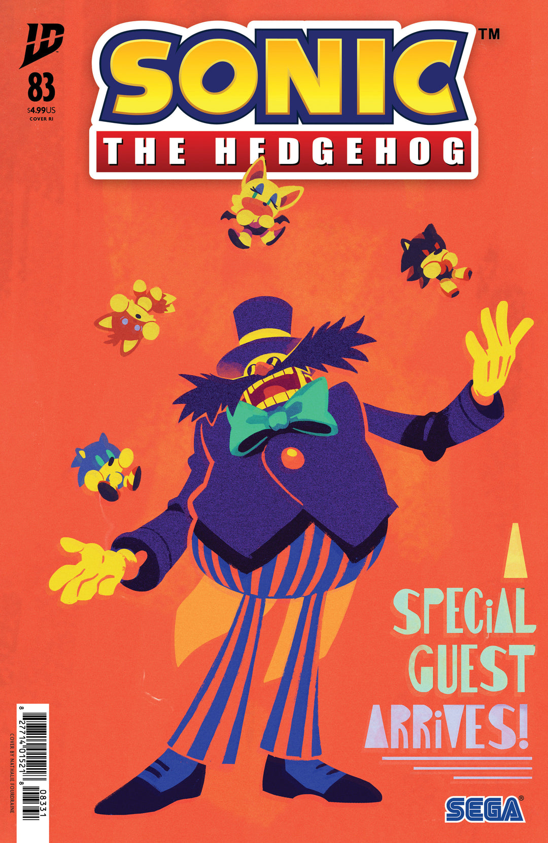 Sonic The Hedgehog #83 Variant C (1:15) (Fourdraine)