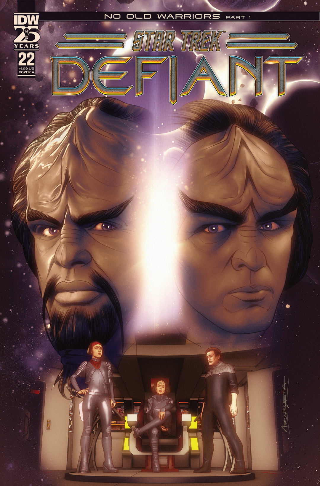 Star Trek Defiant #22 Cover A (Unzueta)